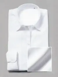 フレックスジャパン OAMF82 白ドビー 長袖