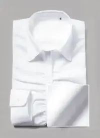 フレックスジャパン OAMF84 白ドビー 長袖