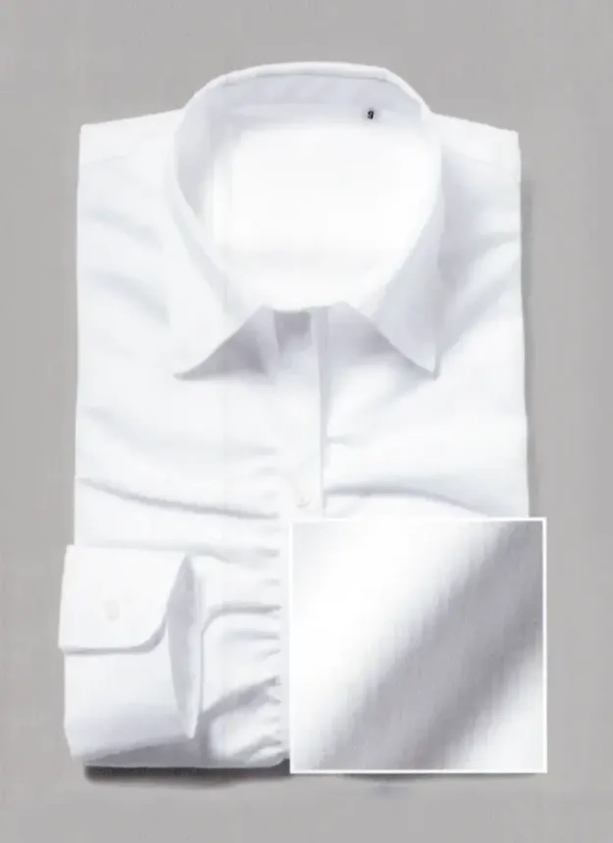 フレックスジャパン OAMF84 白ドビー 長袖