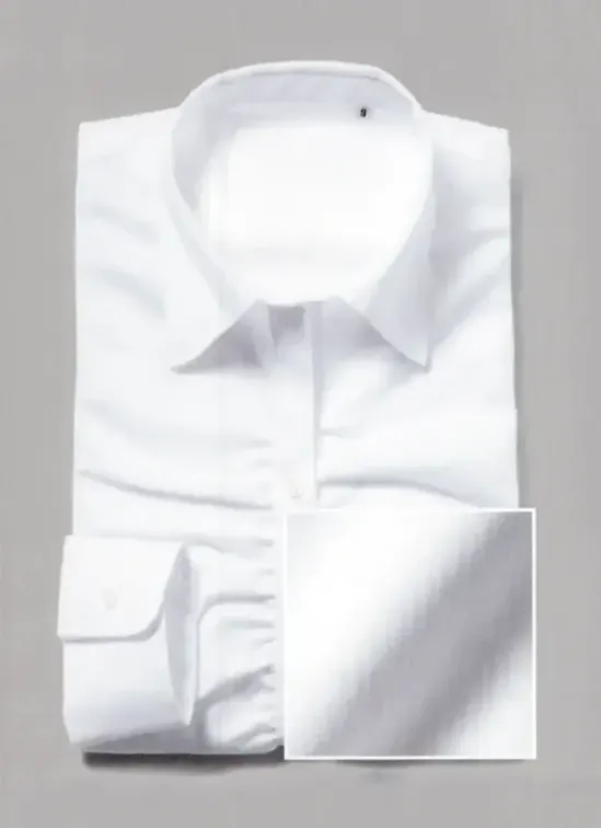 フレックスジャパン OAMF84 白ドビー 長袖