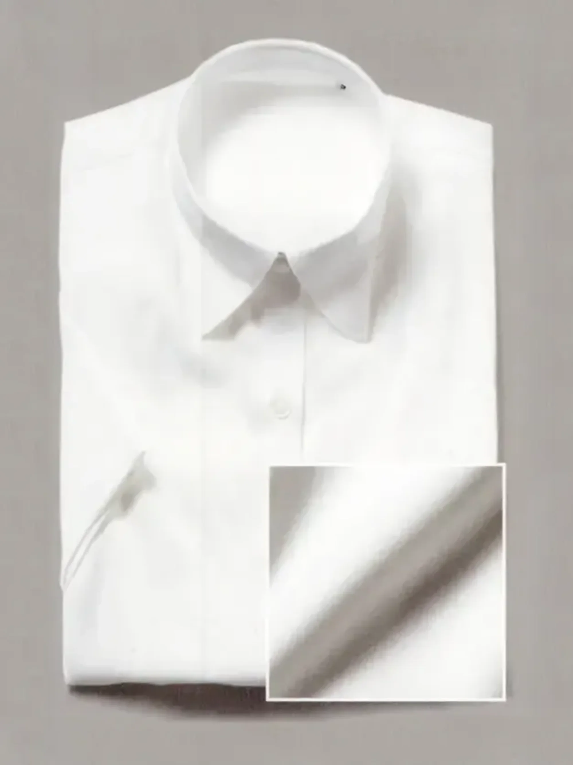 フレックスジャパン OHMF04 白パウダーサテン 半袖