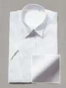 フレックスジャパン OHMF30 白ブロード 半袖