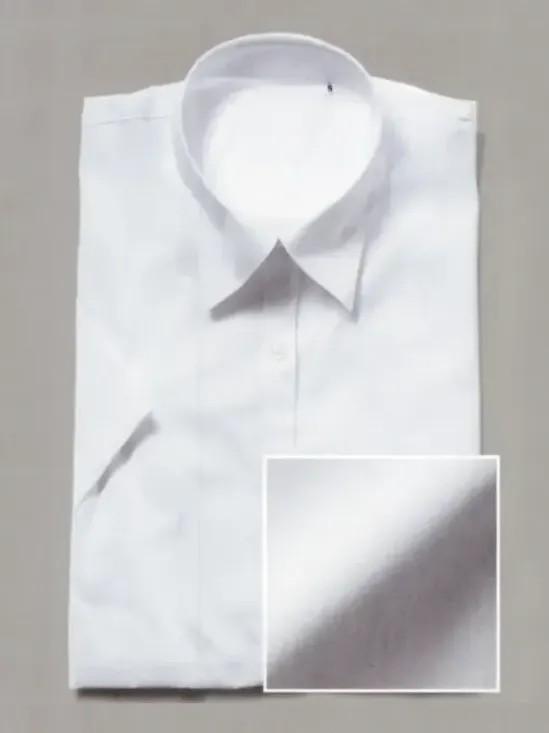 フレックスジャパン OHMF30 白ブロード 半袖