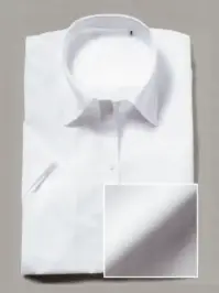 フレックスジャパン OHMF31 白ブロード 半袖