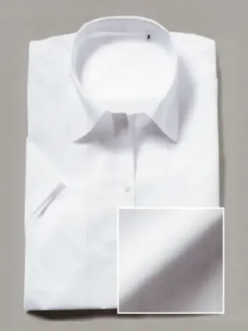 フレックスジャパン OHMF31 白ブロード 半袖