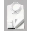 作業服JP ブレザー・スーツ 長袖ブラウス フレックスジャパン OOMF02 白パウダーサテン 長袖