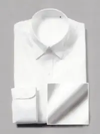 フレックスジャパン OOMF02 白パウダーサテン 長袖