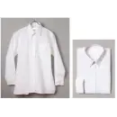 作業服JP キッズ・園児 長袖ブラウス フレックスジャパン UBAL30 スクールブラウス