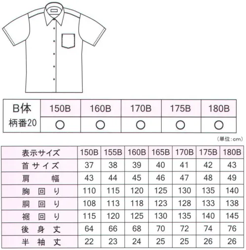 フレックスジャパン ALP200-20 半袖スクールブラウス（B体） ALL FIVE  日清紡オプティーノは、良質な素材に独自の特殊加工を施すことにより、生地の透け感を抑えました。さらに紫外線の透過率も低減し、素肌への影響を緩和します。 繊維上の菌の増殖を抑制し、細菌から発生する悪臭を防ぎます。 アイロンがけが簡単！またノーアイロンでも着用していただけます。 ※この商品は、ご注文後のキャンセル・返品・交換ができませんので、ご注意下さいませ。※なお、この商品のお支払方法は、先振込（代金引換以外）にて承り、ご入金確認後の手配となります。 サイズ／スペック