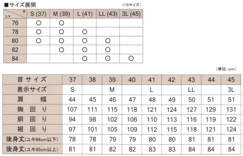 フレックスジャパン DABR01-3L 長袖ワイシャツ(3L) BLUE RIVERSUPANO素材は、日清紡のSPANOを採用しています。日清紡独自の加工で従来の形態安定シャツよりもシワになりにくくなっています。※他サイズは「DABR01」に掲載しております。※この商品は、ご注文後のキャンセル・返品・交換ができませんので、ご注意下さいませ。※なお、この商品のお支払方法は、先振込（代金引換以外）にて承り、ご入金確認後の手配となります。  サイズ／スペック