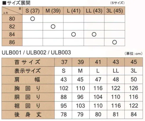 フレックスジャパン ULB001 長袖ワイシャツ（レギュラーカラー） UNIVERSAL LABORATORY   ●シワになりにくく、アイロン掛けが簡単。ノーアイロンでも着用して頂けます。  ●繊維上の菌の増殖を抑制し、細菌から発生する悪臭を防ぎます。 ※この商品は、ご注文後のキャンセル・返品・交換ができませんので、ご注意下さいませ。※なお、この商品のお支払方法は、先振込（代金引換以外）にて承り、ご入金確認後の手配となります。 サイズ／スペック