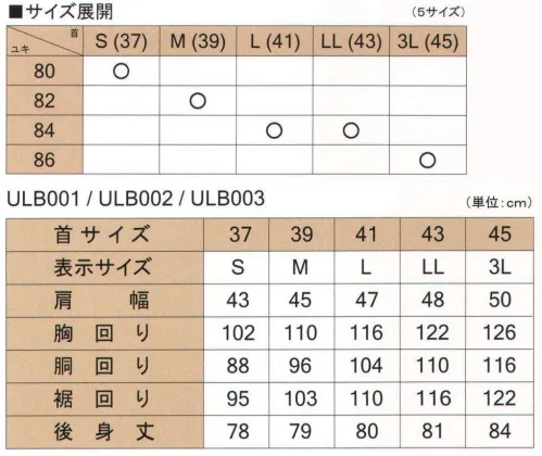 フレックスジャパン ULB002 長袖ワイシャツ（ボタンダウン） UNIVERSAL LABORATORY  ●シワになりにくく、アイロン掛けが簡単。ノーアイロンでも着用して頂けます。 ●繊維上の菌の増殖を抑制し、細菌から発生する悪臭を防ぎます。 ※この商品は、ご注文後のキャンセル・返品・交換ができませんので、ご注意下さいませ。※なお、この商品のお支払方法は、先振込（代金引換以外）にて承り、ご入金確認後の手配となります。 サイズ／スペック