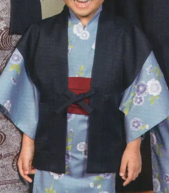ジャパニーズ 陣羽織 風香 HA-3676 （10枚入）子供用杉綾織無地陣羽織 サービスユニフォームCOM