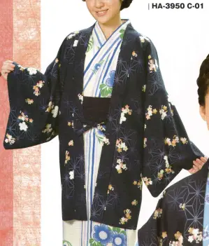（20枚入）ちりめん羽織（桜と麻の葉）