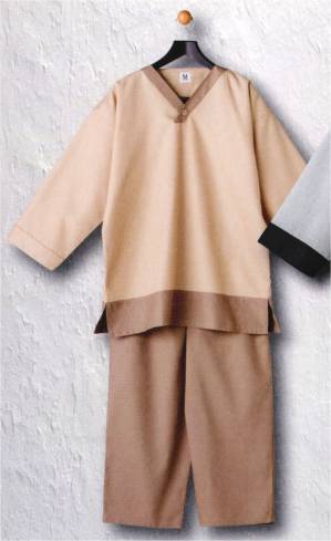 V衿かぶり型パジャマ（受注生産/100枚～）