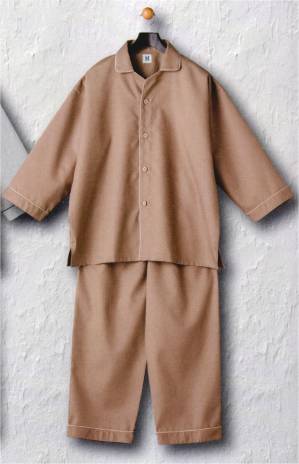 シャツ衿型パジャマ（受注生産/100枚～）