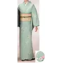 サービスユニフォームcom ジャパニーズ きもの 風香 KI-1084 単位着物（四季花）