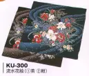 風香 KU-300 座布団カバー レトロシリーズ（流水花絵）5枚入り 5枚入り。※この商品はご注文後のキャンセル、返品及び交換は出来ませんのでご注意下さい。※なお、この商品のお支払方法は、先振込（代金引換以外）にて承り、ご入金確認後の手配となります。