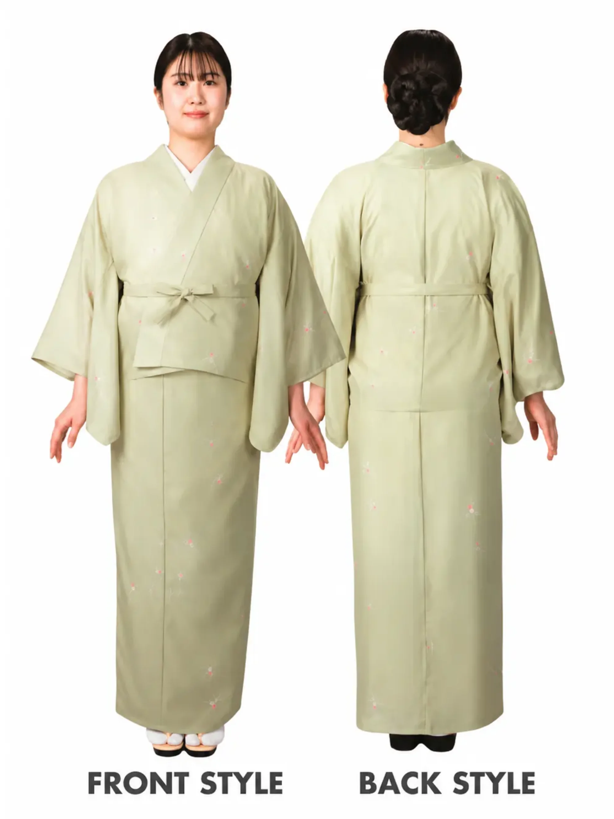 風香 NI-3418 駒絽二部式着物（燕草）