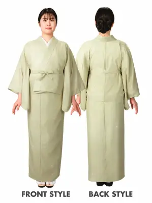 駒絽二部式着物（燕草）