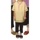 サービスユニフォームcom ジャパニーズ 作務衣・ジンベイ 風香 RW-121 （10枚入）リラックスウェアー（子供用）