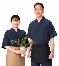 風香 SJ-4445 半袖作務衣・上着（すずかぜ）