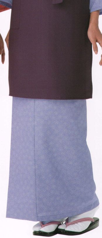 ジャパニーズ 作務衣・ジンベイ 風香 SK-9044 和風スカート（鮫桜） サービスユニフォームCOM