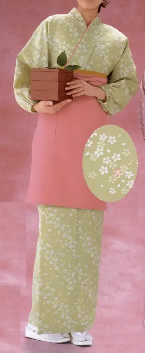 茶衣着・スカートタイプ（桜）