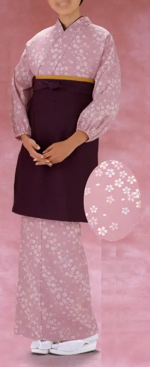 茶衣着・スカートタイプ（桜）