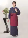 風香 TY-6031 茶衣着・スカートタイプ（松葉散らし）