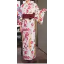 サービスユニフォームcom ジャパニーズ 浴衣 風香 YU-3725 リネンゆかた（恋占い）