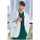 医療白衣com ドクターウェア 長袖ジャケット（ブルゾン・ジャンパー） フォーク 1017PH-1 メンズジャケット