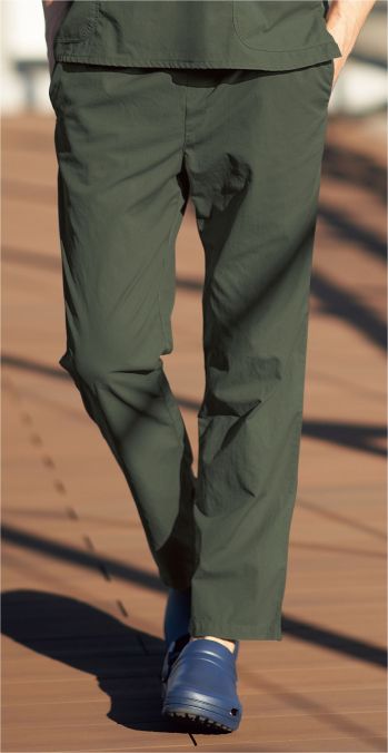 ドクターウェア パンツ（米式パンツ）スラックス フォーク 5028SC-18 メンズパンツ 医療白衣com