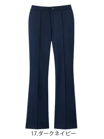 インフォメーション・ショールーム パンツ（米式パンツ）スラックス フォーク 6024SC-17 レディスパンツ 事務服JP