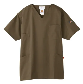 フォーク 7033SC-18 スクラブ Dickies 7033SC スクラブ医療現場のプロフェッショナルに選ばれるDickies Medicalシリーズのユニセックススクラブです。豊富なカラーバリエーションと機能的なデザインで、快適な着心地と高い実用性を両立させた医療用ウェアです。アメリカをはじめ世界中のワーカーに愛されるDickiesブランドの確かな品質をお届けします。特徴・左袖にDickiesロゴ入りポケット付きで小物収納に便利・両脇ポケットで収納力抜群の設計・伸縮性に優れたナチュラルストレッチ素材で動きやすさを実現・豊富な12色展開で職場やチームのカラーコーディネートに対応・スクラブとパンツを組み合わせたセットアップスタイルが可能。