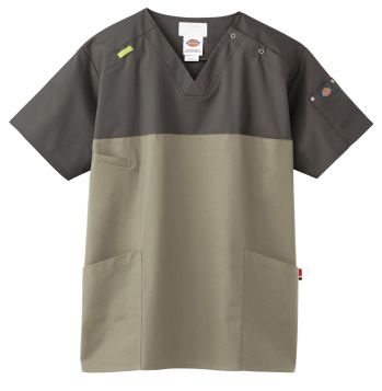 ドクターウェア 半袖ジャケット（ブルゾン・ジャンパー） フォーク 7040SC-15 スクラブ 医療白衣com
