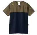 フォーク 7040SC-18 スクラブ Dickies 7040SC スクラブ ユニセックス医療現場のプロフェッショナルに選ばれるDickiesの高機能スクラブです。バイカラーデザインでスタイリッシュな印象を与えながら、動きやすさと快適性を追求。特徴・バイカラーデザインで施設内でもおしゃれに着こなせる・動きやすさを追求したストレッチ素材で長時間の着用も快適・左袖のディッキーズロゴ入りポケットでブランドアピール・携帯電話ポケットと肩ループで実用性も抜群・左胸ポケット付きで収納に便利・ユニセックスデザインで男女問わず着用可能・パンツと組み合わせてセットアップとしても着用可能仕様・素材:ポリエステル50％・綿50％