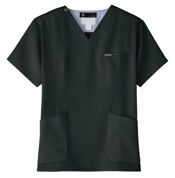 ドクターウェア 半袖ジャケット（ブルゾン・ジャンパー） フォーク 7077SC-15 メンズスクラブ 医療白衣com