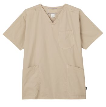 ドクターウェア 半袖ジャケット（ブルゾン・ジャンパー） フォーク 7085SC-10 メンズスクラブ 医療白衣com