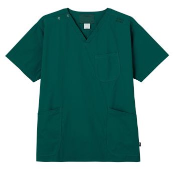 ドクターウェア 半袖ジャケット（ブルゾン・ジャンパー） フォーク 7085SC-11 メンズスクラブ 医療白衣com