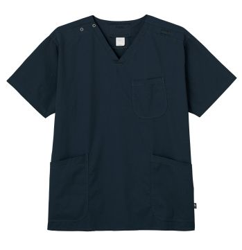 ドクターウェア 半袖ジャケット（ブルゾン・ジャンパー） フォーク 7085SC-7 メンズスクラブ 医療白衣com