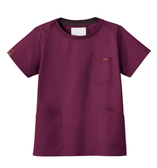 フォーク 7097SC-16 スクラブ T-ShirtsLikeSCRUB人気の7000SCのリブ丸首スタイルが登場!◎クルーネックが新鮮な、男女兼用のTシャツライクスクラブ。◎リブの肌側配色で胸元が気にならない工夫◎右袖にPANTONEオリジナルピスネーム付◎サイズ別カラーピスネーム付◎両腰ポケット付※男性基準のサイズ展開になっています。女性の方はワンサイズ下がおすすめです。