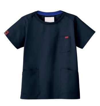 フォーク 7097SC-17 スクラブ T-ShirtsLikeSCRUB人気の7000SCのリブ丸首スタイルが登場!◎クルーネックが新鮮な、男女兼用のTシャツライクスクラブ。◎リブの肌側配色で胸元が気にならない工夫◎右袖にPANTONEオリジナルピスネーム付◎サイズ別カラーピスネーム付◎両腰ポケット付※男性基準のサイズ展開になっています。女性の方はワンサイズ下がおすすめです。