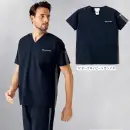 医療白衣com ナースウェア 半袖ジャケット（ブルゾン・ジャンパー） フォーク 7116SC-17 スクラブ