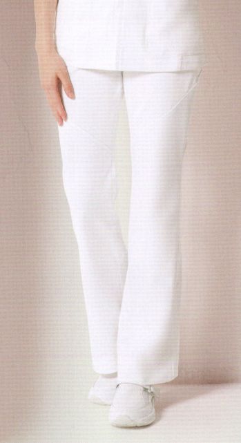 ナースウェア パンツ（米式パンツ）スラックス フォーク HI300-1 ブーツカットパンツ 医療白衣com