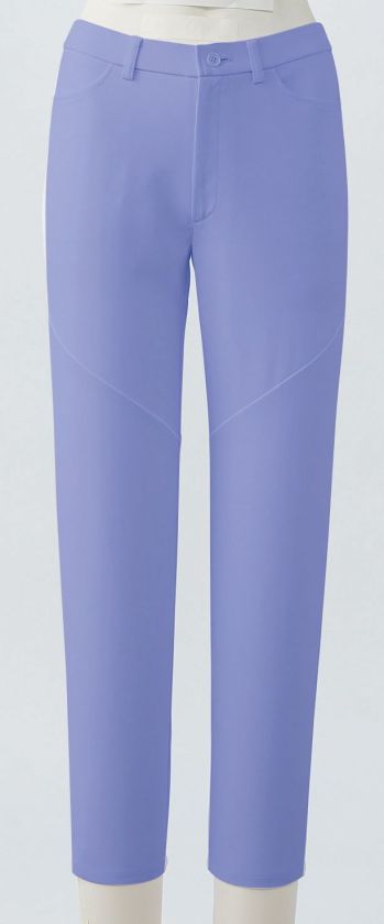 ナースウェア パンツ（米式パンツ）スラックス フォーク HI301-12 スリムストレートパンツ 医療白衣com