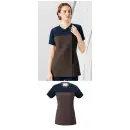 医療白衣com ナースウェア 半袖ジャケット（ブルゾン・ジャンパー） フォーク HI701-40 レディスジップスクラブ