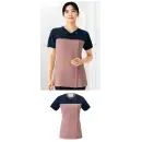 医療白衣com ナースウェア 半袖ジャケット（ブルゾン・ジャンパー） フォーク HI701-73 レディスジップスクラブ