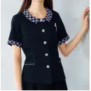 事務服JP オフィスウェア オーバーブラウス フォーク FB71091-7 オーバーブラウス