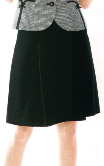 フォーク（ヌーヴォ）・オフィスウェア・FS45728-9・ソフトプリーツスカート